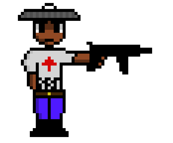 [ad439c] (My weakness is up close combat)