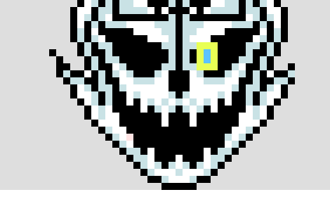 [a23199]  *the gaster blaster would block pooys bullets standing in front of the bullets for sans