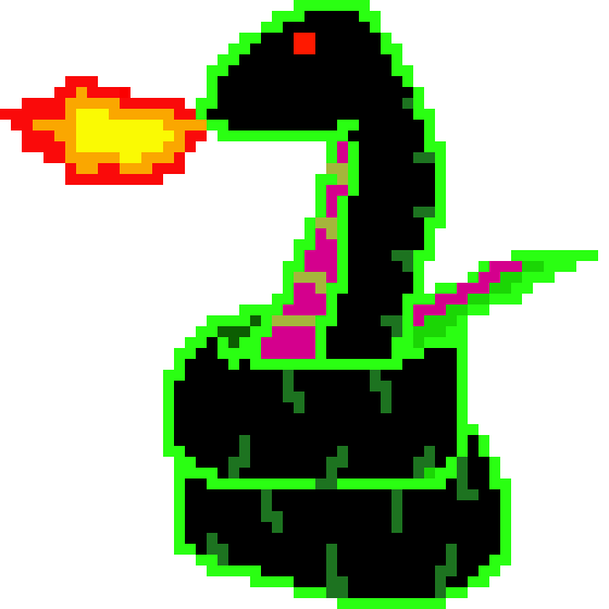 [9664c4] dark fire snake