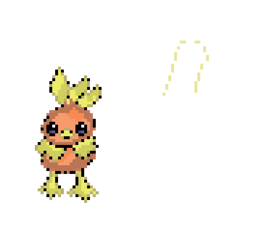 [3fcaee]  combusken in the style of gen 1 wip - Tom