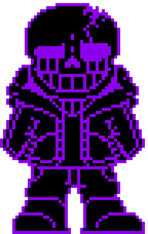 [be2951] dark sans-don't worry I'll get rid of him(surrounds fell in smoke making him disappear)