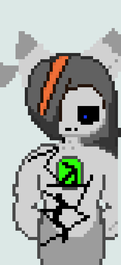 [d8d976] Someone shipped me and Inky! Its Speck x Glitch -Glitch