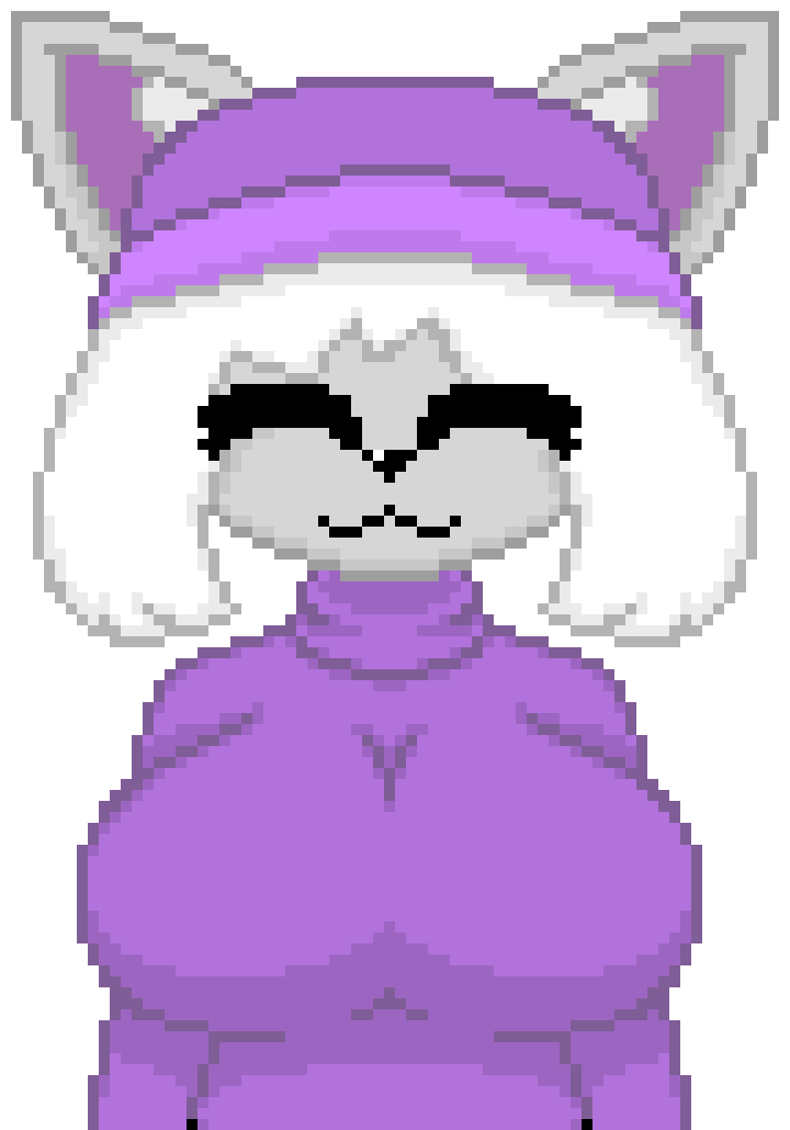 [6d07bc] -She bends over and pets the smol candy slime- -Caitlynn