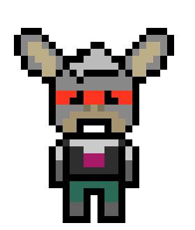 [e0b602] danganronpa pixel sprite base