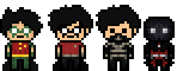 [fec244] danganronpa pixel sprite base