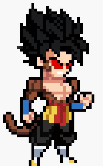 [24f17b] true ape bardock (kakarot)