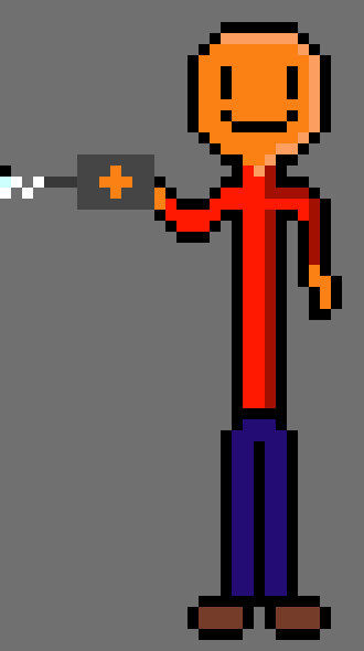 [ad3579] Orange: *presses the button* Gottem' !