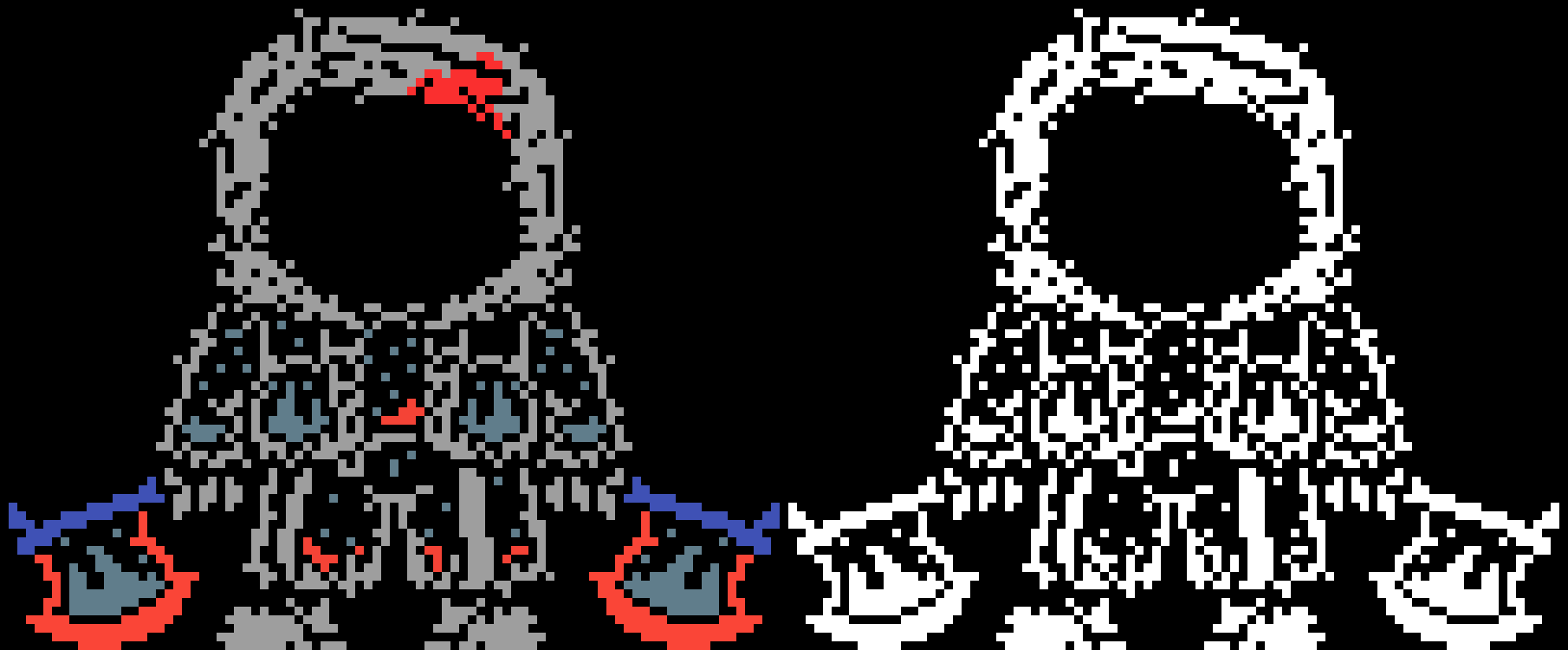 [63ceb7] [[While, waiting I took away all the colour, on a copy sprite, and made it pure white...]]