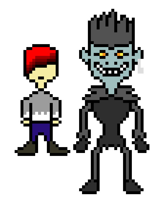 [9664c4] Main Character:DONAVAN+ his demon 