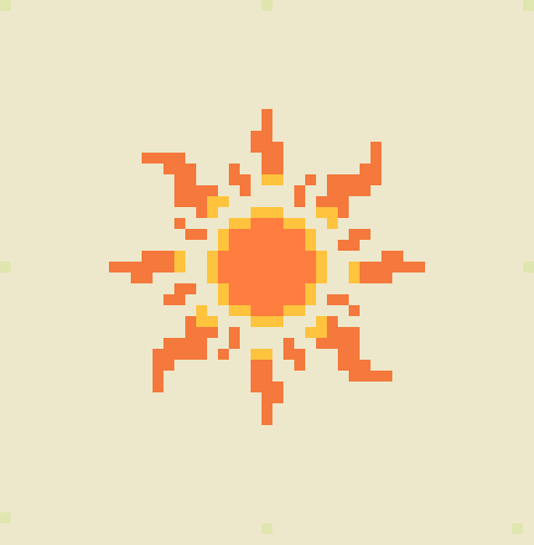 [22d2b8] Pixel Sun 9