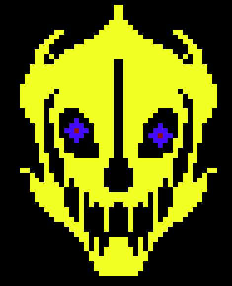 [b7dc4e] Gaster Blaster Sprite