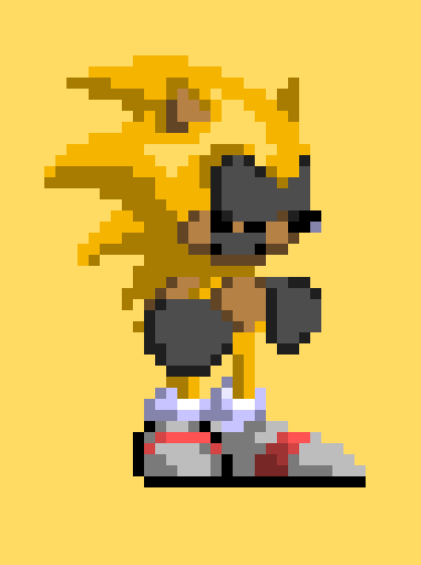 [b3b1f2] FNaS Withered Golden Sonic (Hard Mode Form)