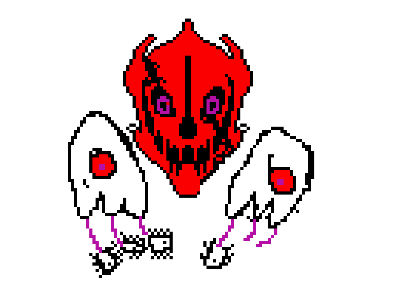 [ce61c4] WD Gaster Blaster spider form