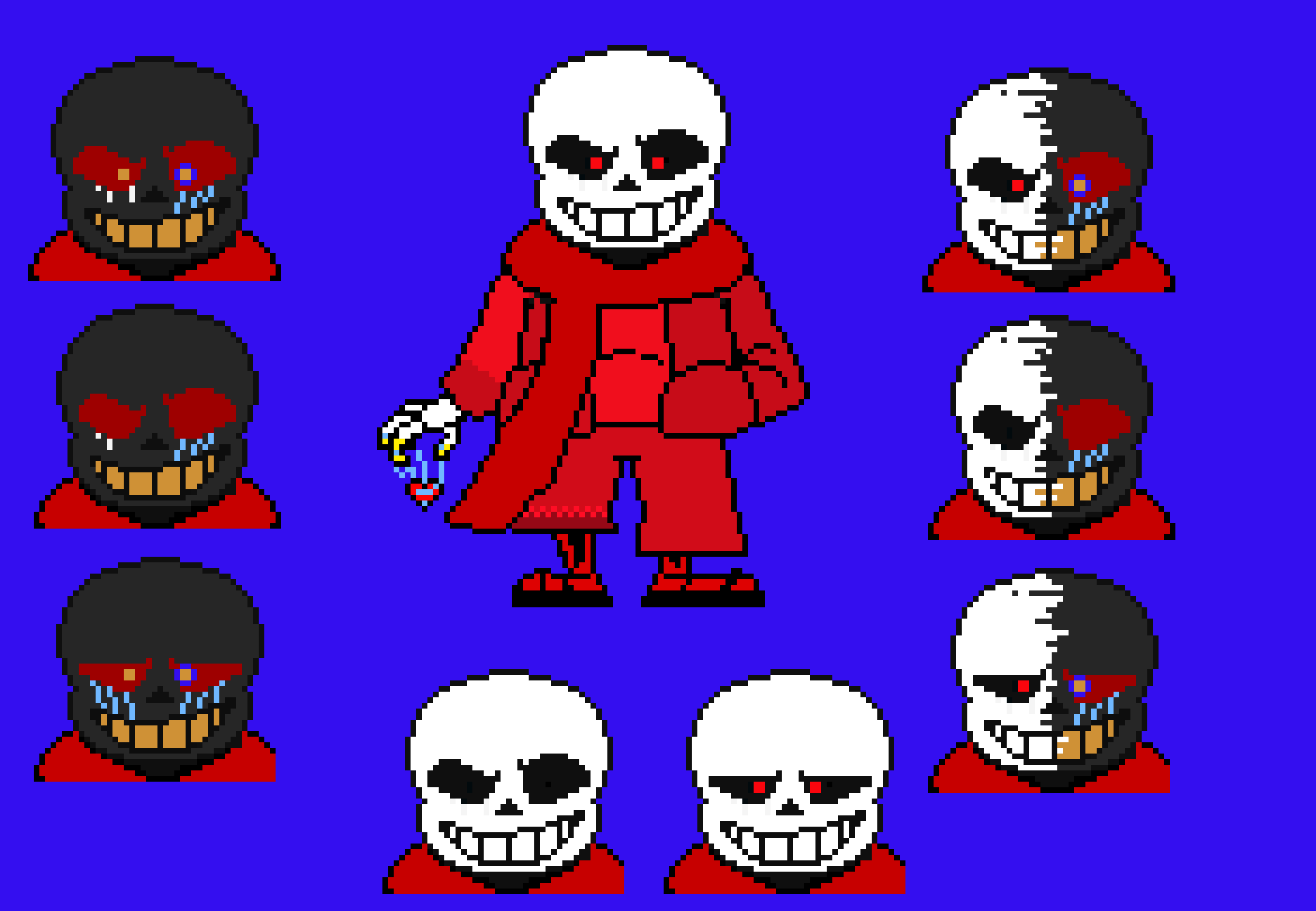 [6a32c5] well metal sans, here ya go! hand hurts now. but its all in good work! - Mix