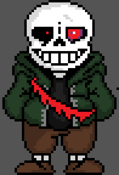 [11a9d7] -watches them fighting-  -Insanity!Tale Sans (Deteriorate)