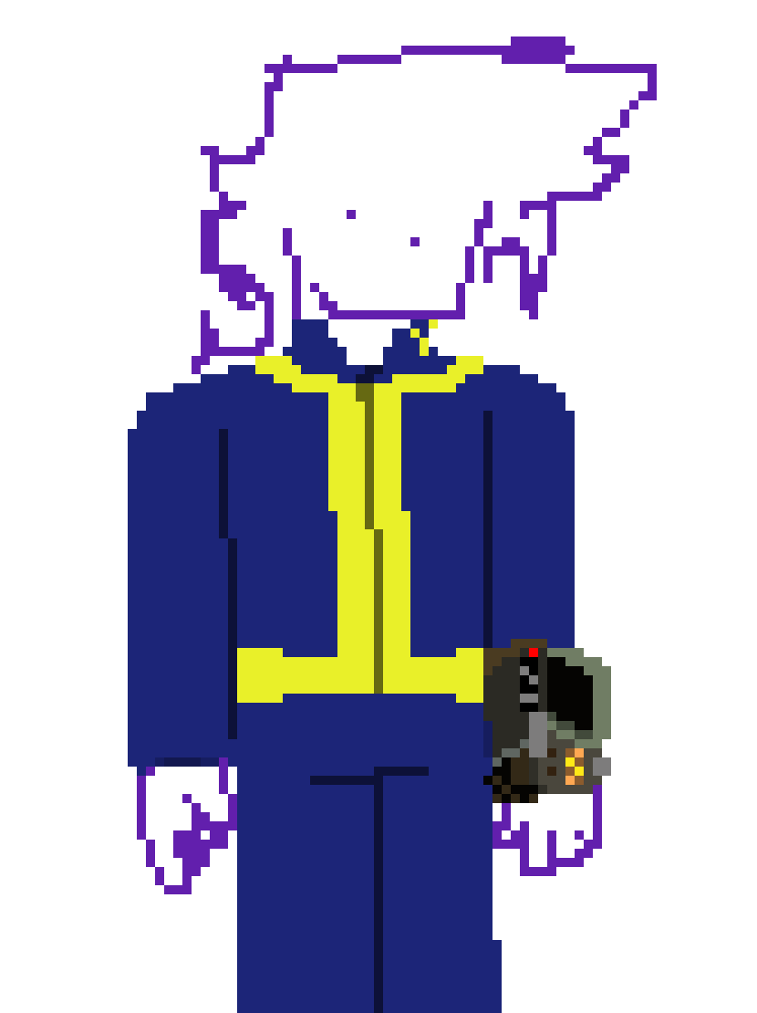 [e047b9] how about a metal pipe with a feather taped on with salmon duct tape