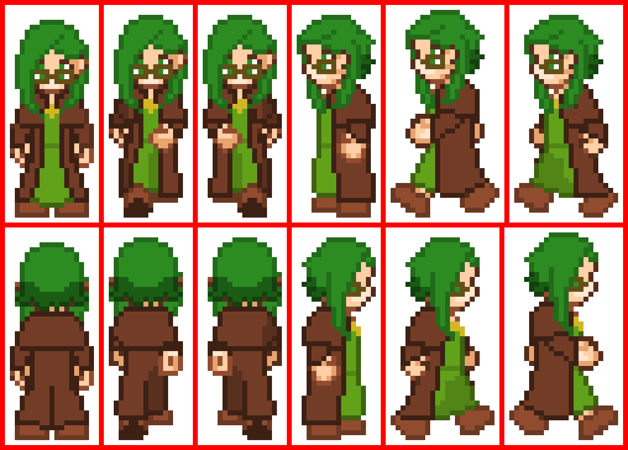 [9664c4] Key to the Abyss - Horror Game - Madeline Sprite (dress)