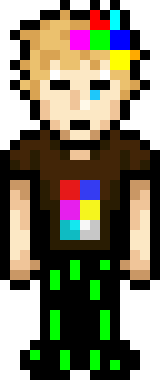 [f943f0] I'm trying to stay sane. its really hard and i dont feel safe anywhere. even on this planet that i created.