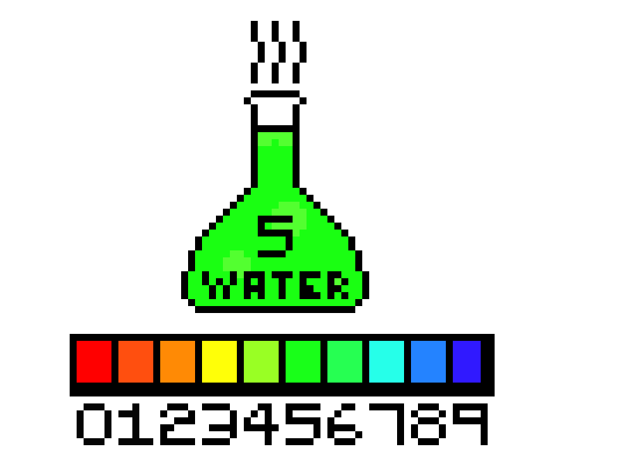 [794a03] water ph scale