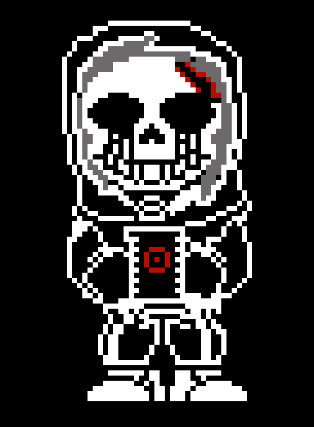 [220c5f] remembertale sans finished sprite for my game 