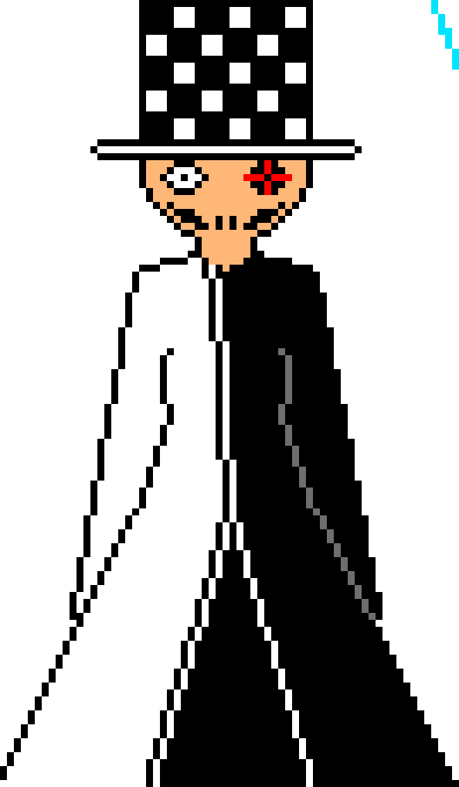 [b08f0e] i feel pathetic about my sprite. its the first one ive done completely by scratch and yet it has a mix of Horrible looks and decent enough design-Tome