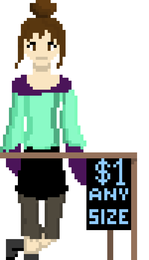 [0a8be5] *Sets her free coffee stand* Melissa: Coffee, Get your coffee here! We have every type!