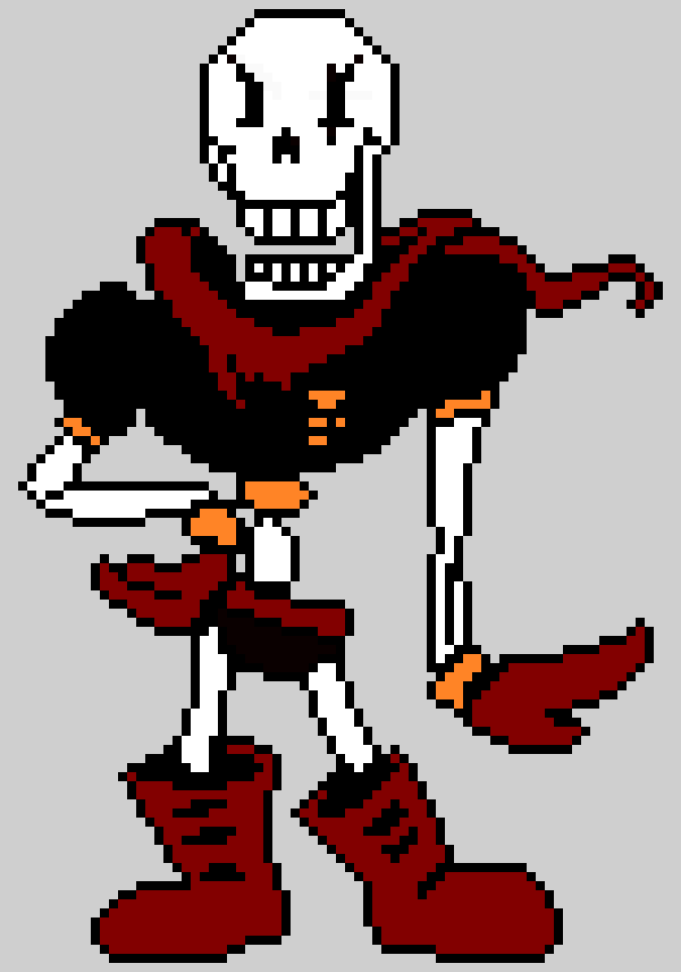 [9664c4] Swapswapfell Papyrus Sprite