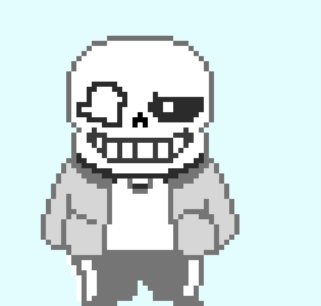 [071788] the reason why the color pallet for the battle sprite is like this is because I wanted it to match the background or his antivoid