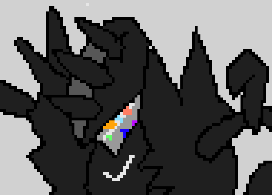 [d8d976] *It bangs on the walls on the tower*