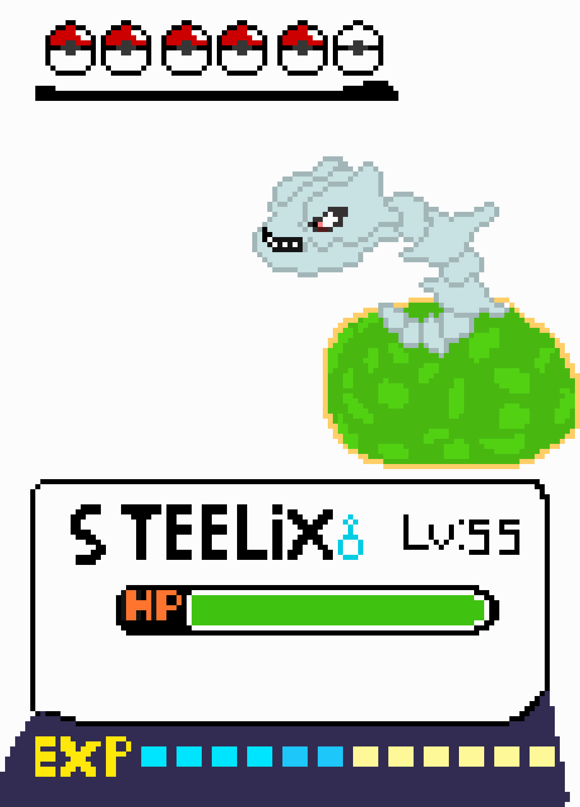 [3fcaee]  PKMN trainer tom come out steelix -Tom