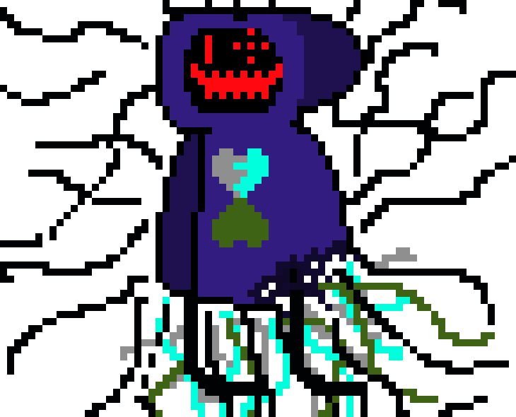 [9664c4] Cloak, Full Demon mode(my OC)