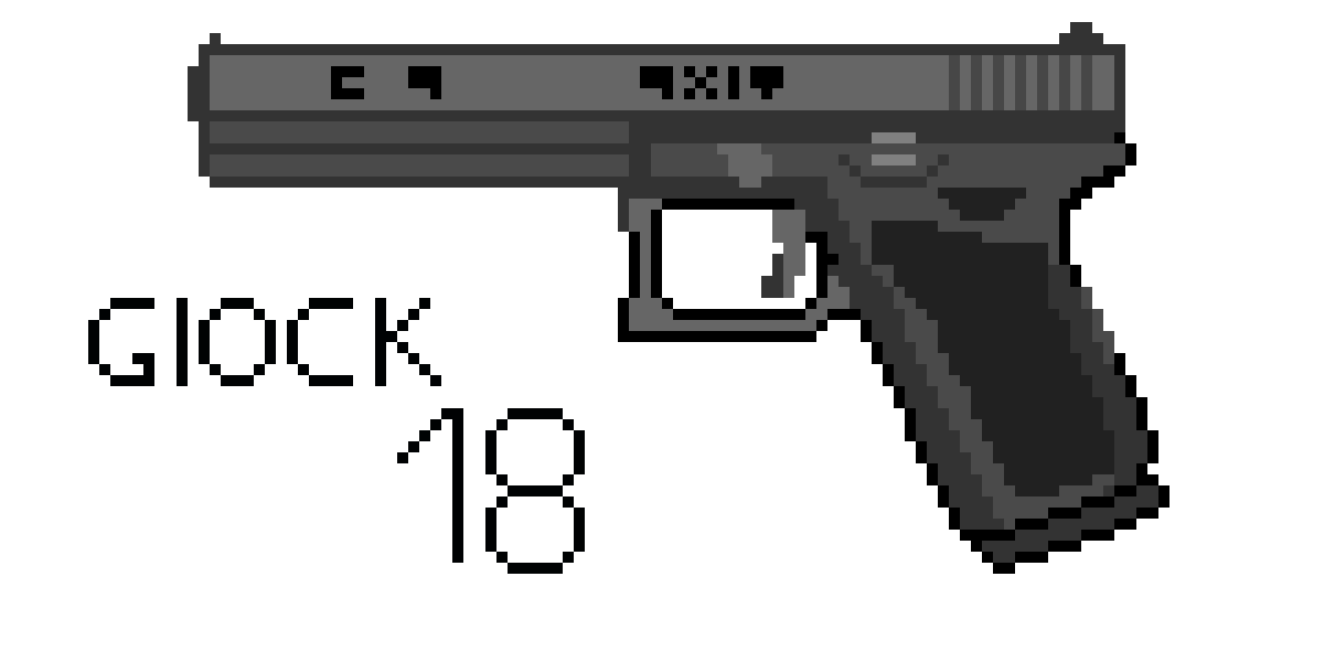 [9664c4] Glock 18 semi-automatic gun