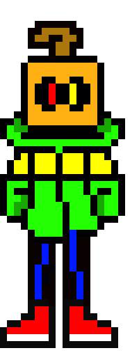 [63e322] -he teleports somewhere before it blasts-