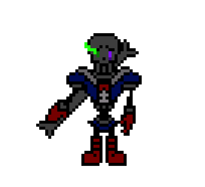 [af8f99] Skulltale Disbelief Papyrus Sprite