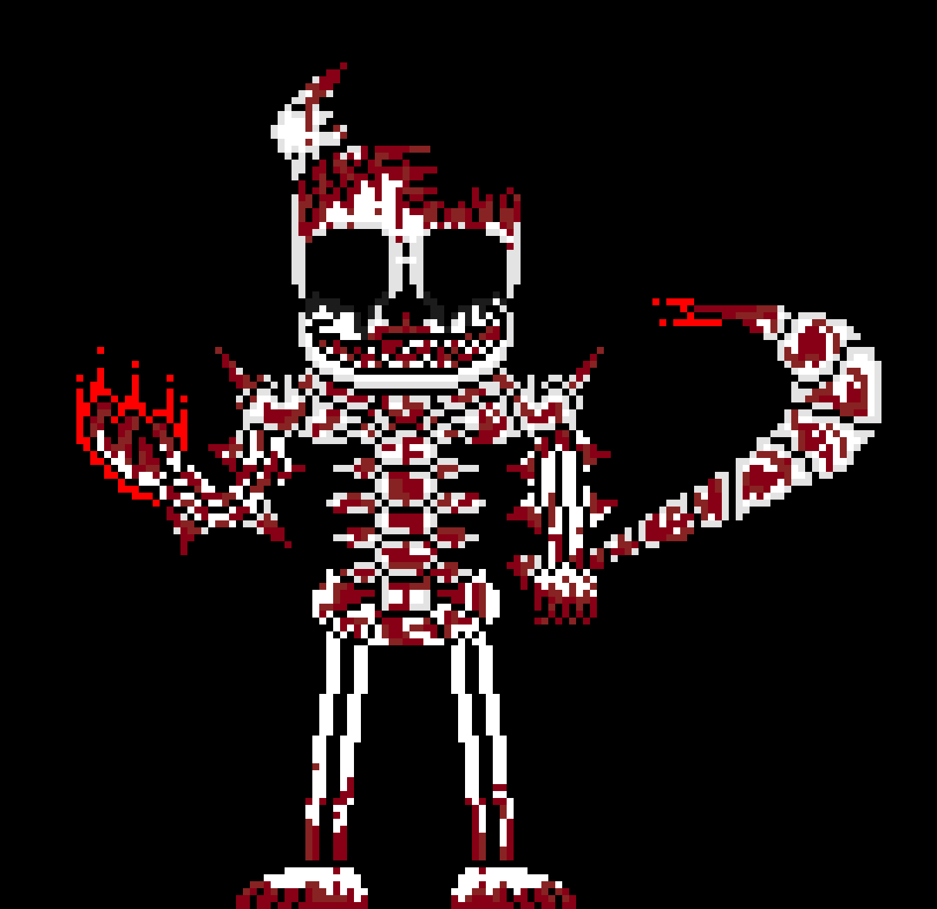 [e8cb42] should i make this guy have a gaster blaster as a head?