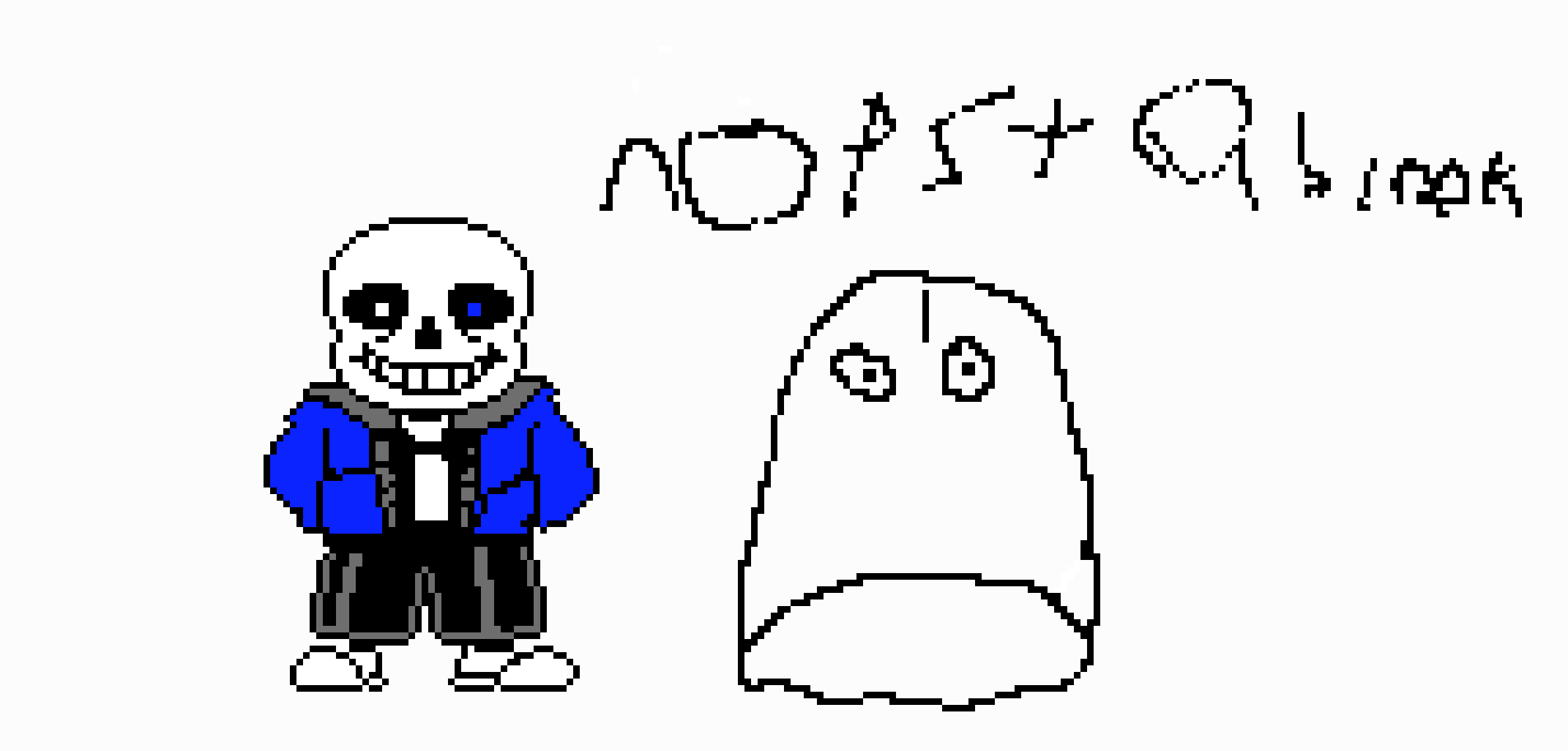 [9664c4] Sans the skeleton and napstoblook