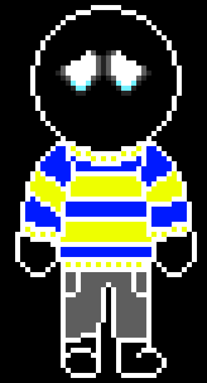 [9664c4] No One (a OC) GaveUp character