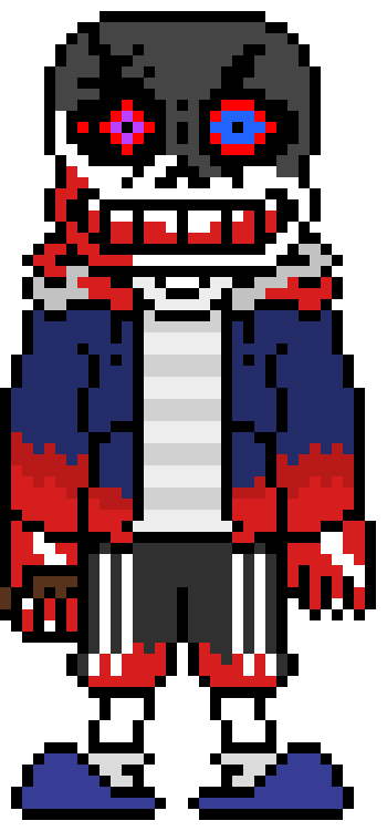 [d6b045] Persecutor: TERROR *His skull is decaying more due to having a virus*