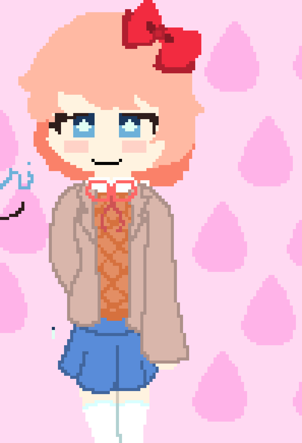 [2a4595] ~+She had earphone in her ears but they were barely visible+~