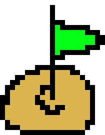 [ff6099] Flag Sprite