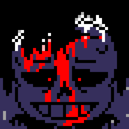 [7ce906] *(He'd continue sittin' on the bench at the park.) -HorrorTale Sans