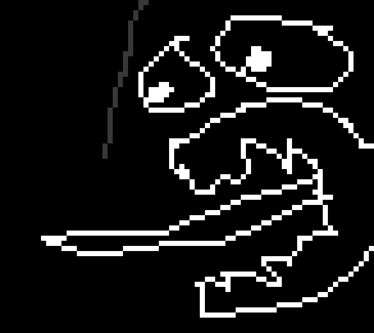 [6fdfb8] white bit:TOO BAD GREENS HELPING ONE WAY OR THE OTHER *I shoot a spike tongue at green bit*