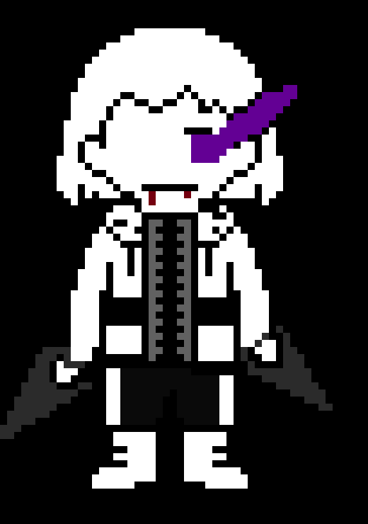 [6dc9d4] *he takes the hit then sends forty knifes at bete.*