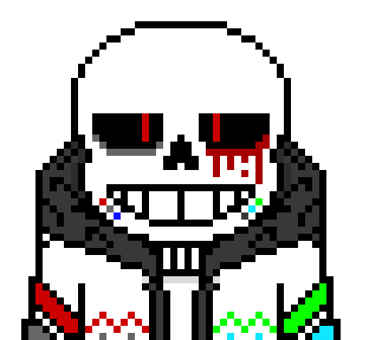 [0ae1f1] whats gonna happen is i'm killing this psycho of a monster *snaps and blue bones go into Gaster as all his blasters fire*