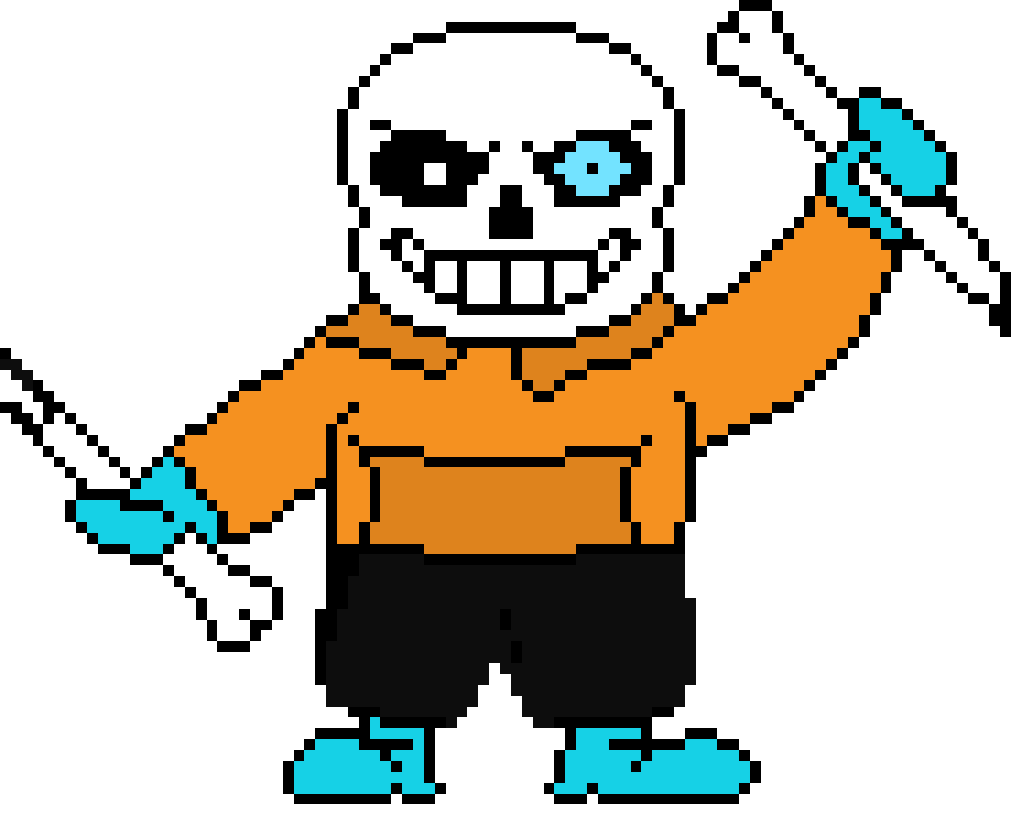 [9664c4] disbelief swap sans i didnt make the original sprite i just edited this ALOTTT