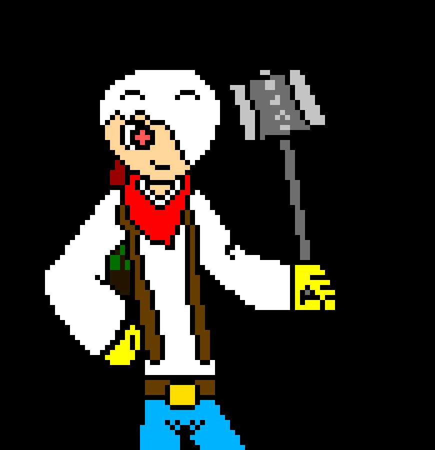 [5b2f3e] Hail: -brings hammer up and takes some silver-