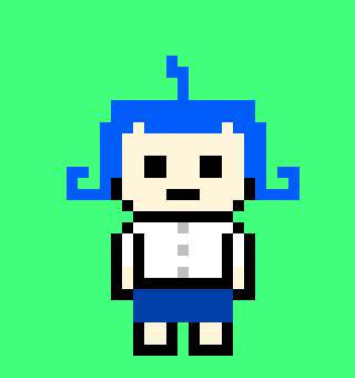 [9cd13c] danganronpa pixel sprite base:Juvia