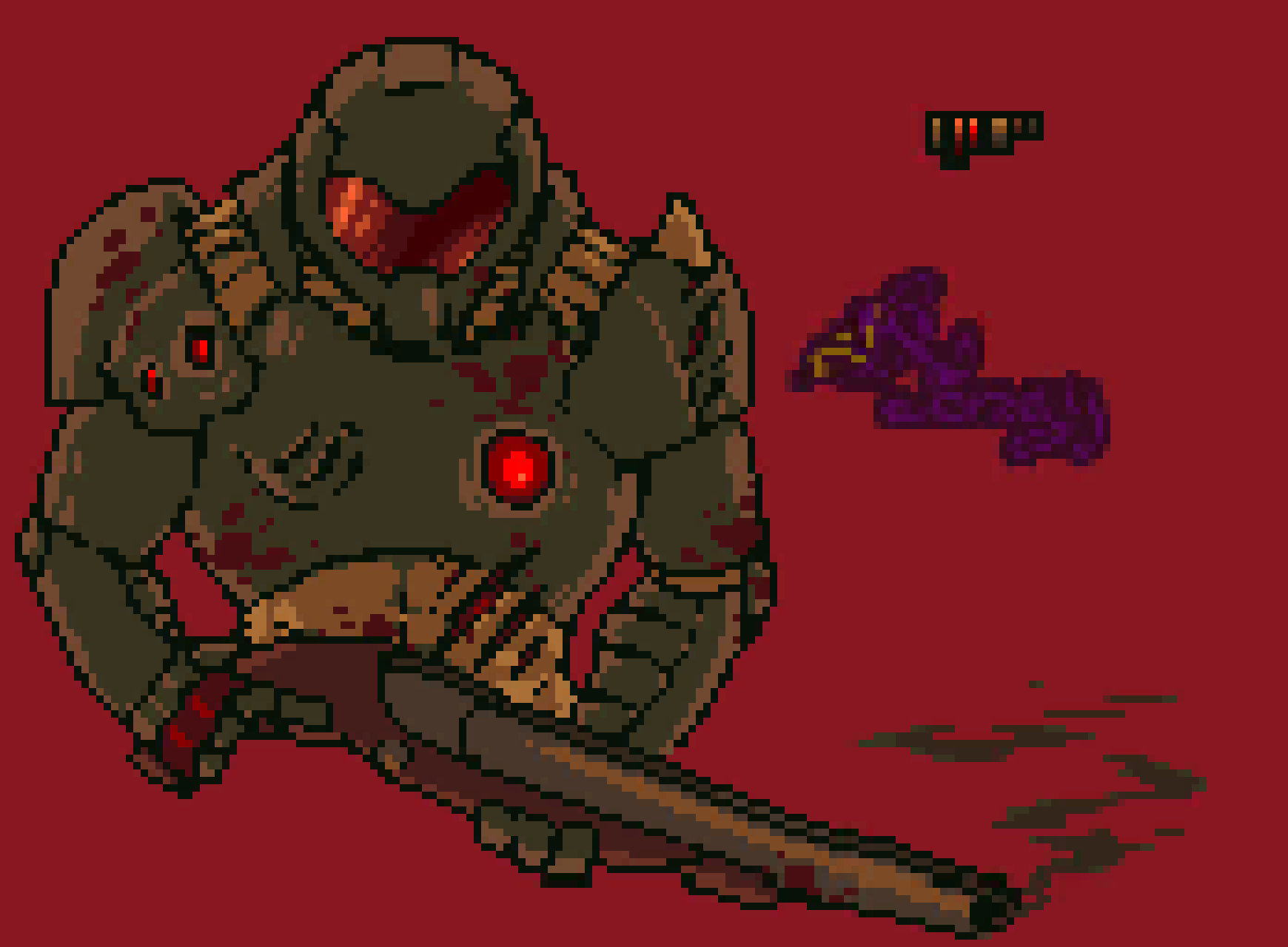 [1375db] *sees demonted* DEMON! *runs at him loading shells into my shotgun*   -MOAU