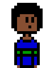 [017556] Uhm...(There are people with wings, creepy teeth, and... nobody that looks particularly normal... mayybe they won't notice me?)