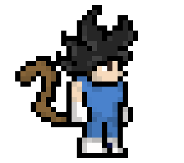 [d302c0] Terraria Sprite Male Saiyan V4